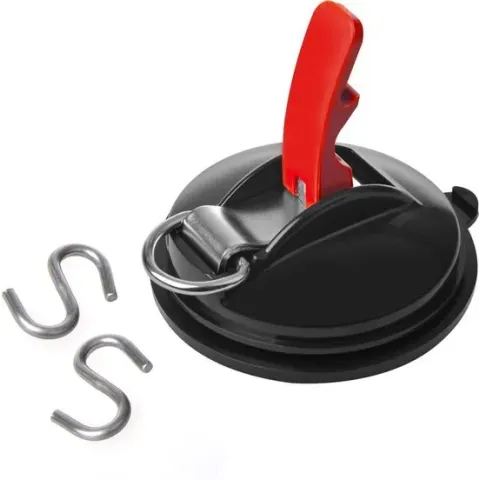 ProPlus zuignapbevestiging met ring en 2 S-haken 758082