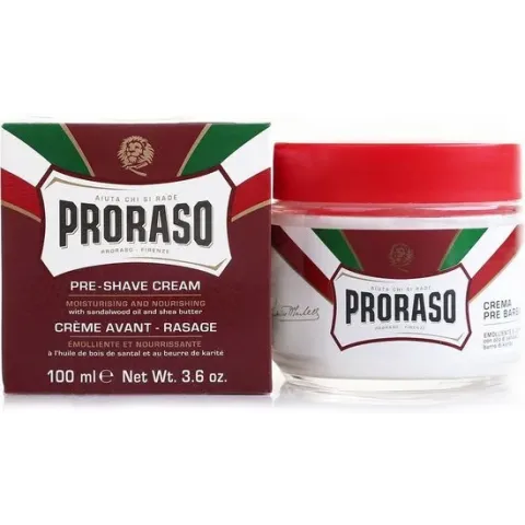Proraso Pre-Shave Cream Scheercreme - Sandelwood 100 ml