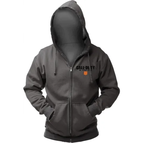 PUBG Zip-up Hoodie Logo Black