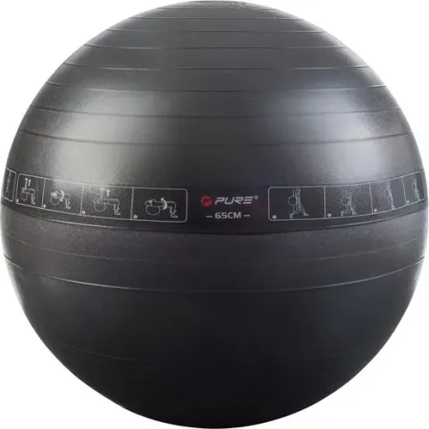 Pure2Improve Fitnessbal - zwart