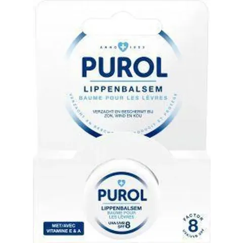Purol Lippenbalsem Potje Blister 5ml