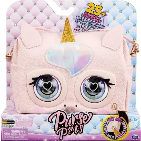 Purse Pets - Glamicorn Unicorn Interactieve Tas - Meer dan 25 Geluiden en Reacties