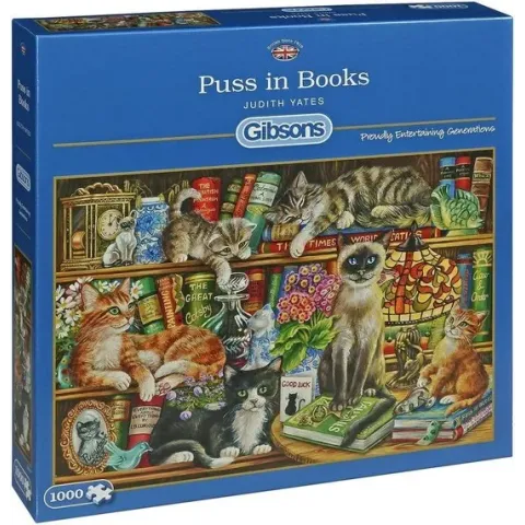 Puss in Books (1000)