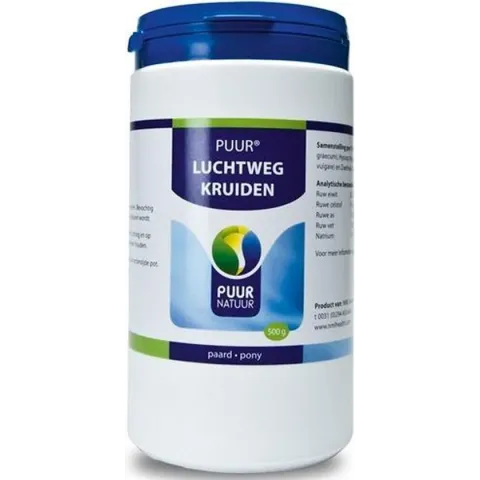 Puur Natuur Luchtwegkruiden Voor Paard En Pony - 500 GR