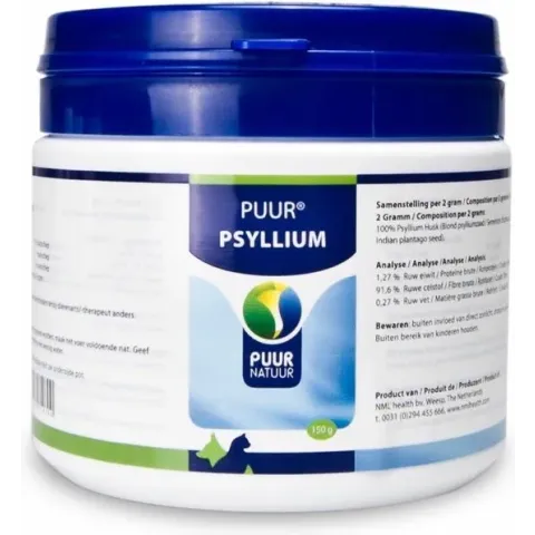 Puur psyllium voor hond en kat - 1 st à 150 gr