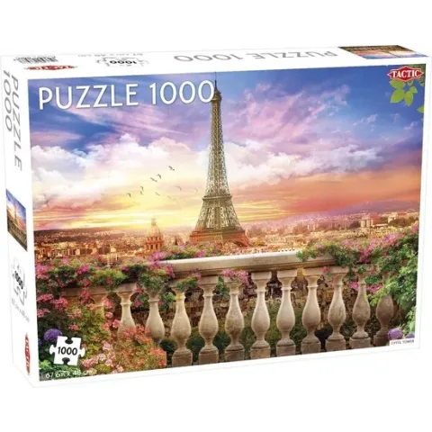 Puzzel Around the World: Eiffel Tower Paris - 1000 stukjes
