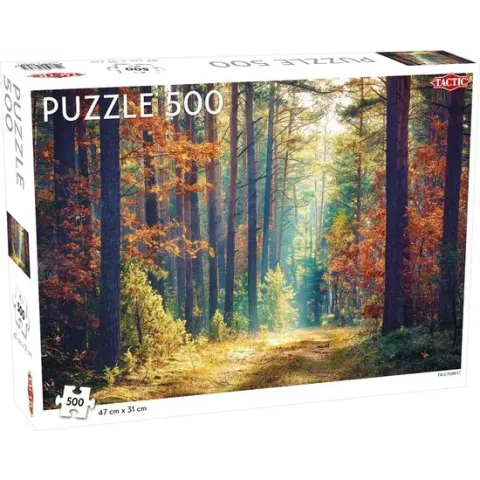 Puzzel Landscape: Fall Forest - 500 stukjes