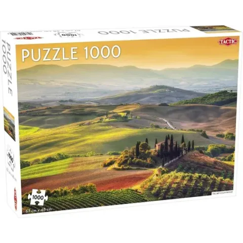 Puzzel Landscape: Italian Countryside / Tuscany - 1000 stukjes