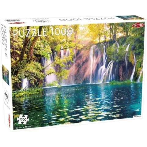 Puzzel Landscape: Waterfalls / Plitvice National - 1000 stukjes