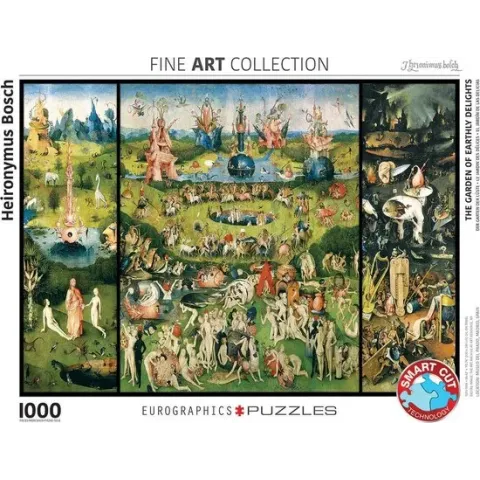 Puzzel - Tuin der lusten - Jeroen Bosch - 1000st.