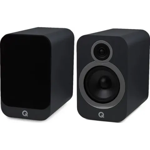 Q Acoustics 3030i Hifi - Boekenplank Luidspreker - Grijs (per paar)