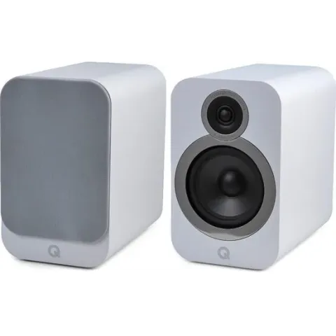 Q Acoustics 3030i Hifi Boekenplank Luidspreker - Mat Wit (per paar)
