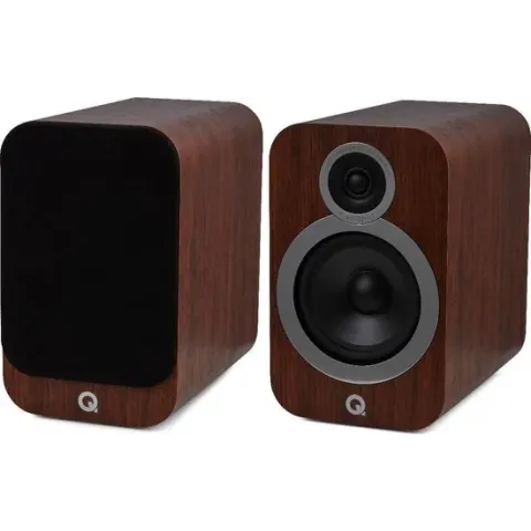 Q Acoustics 3030i Hifi - Boekenplank Luidspreker - Walnoot (per paar)