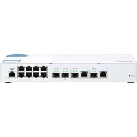 QNAP QSW-M408-2C netwerk-switch Managed L2 10G Ethernet (100/1000/10000) Wit