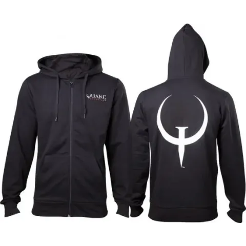 Quake - Logo Men's Hoodie (Maat S)