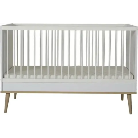 Quax Flow Meegroeibed 140x70cm | White & Oak