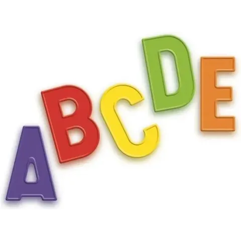Quercetti Magneetletters Hoofdletters 48-delig