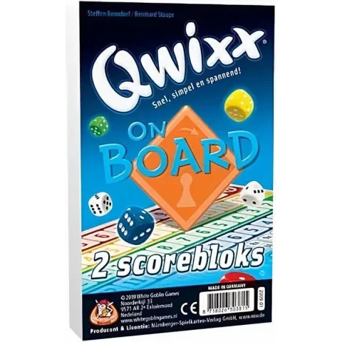 Qwixx On Board Bloks (extra scorebloks)