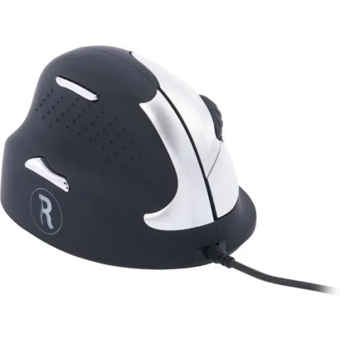 R-Go Tools R-Go HE Break Mouse, Ergonomisch muis, Anti-RSI software, Medium (Handlengte 165-185mm), Linkshandig, bedraad
