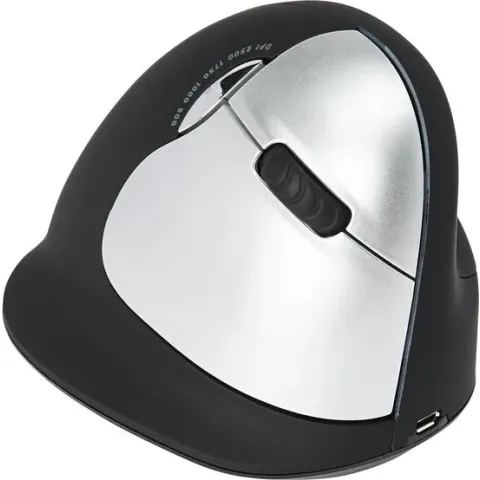 R-Go Tools R-Go HE Mouse, Ergonomisch muis, Large (Handlengte boven de 185mm), Rechtshandig, draadloos