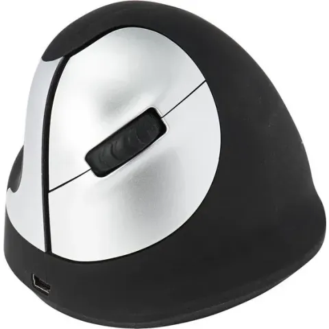 R-Go Tools R-Go HE Mouse, Ergonomische muis, Medium (Handlengte 165-185mm), Linkshandig, draadloos