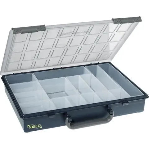 Raaco Assorter 55 Assortimentsdoos - Met 15 inzetbakjes