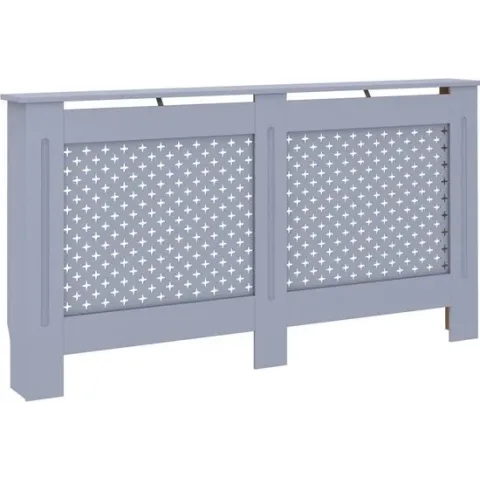 Radiatorombouw 152x19x81 cm MDF antraciet