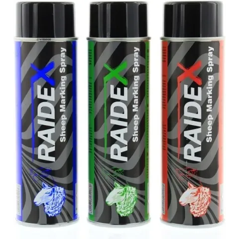 Raidex Merkspray schaap 500ml Rood