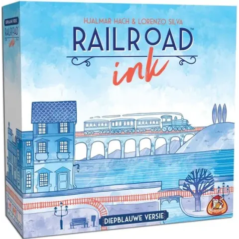 Railroad Ink: Diepblauwe versie