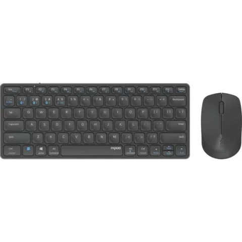Rapoo Blade 9600M - Draadloos Toetsenbord en Muis - Compact - Qwerty