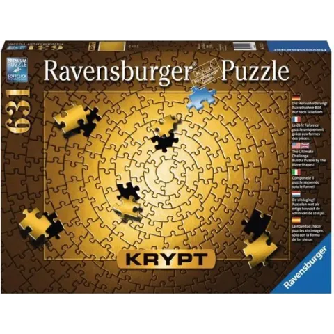 Ravensburger Krypt Puzzel Goud - Legpuzzel - 631 stukjes