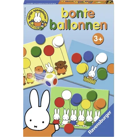 Ravensburger nijntje bonte ballonnen - leerspel