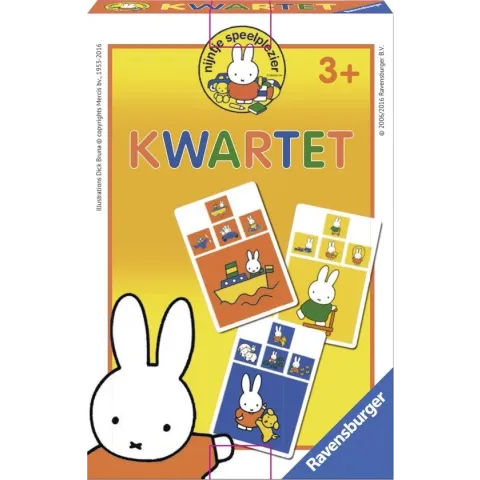 Ravensburger nijntje ontdekt de wereld kwartet
