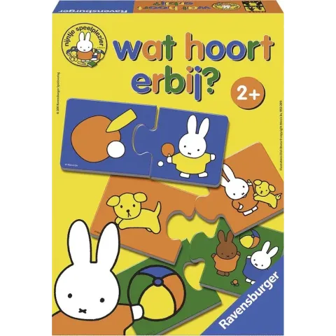 Ravensburger nijntje wat hoort erbij? - kinderspel