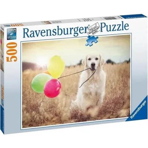 Ravensburger puzzel Ballonnen feestje - Legpuzzel - 500 stukjes