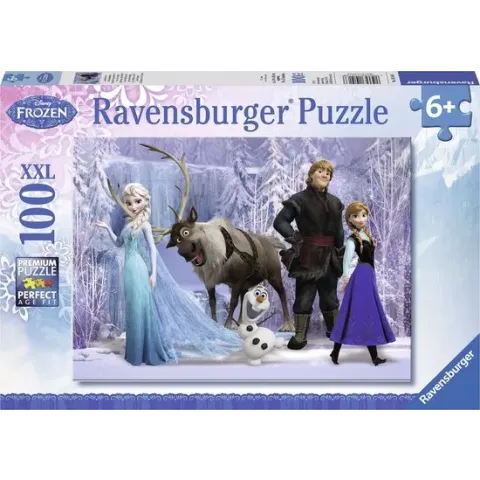 Ravensburger puzzel Disney Frozen. In het rijk de Sneeuwkoningin - Legpuzzel - 100 stukjes