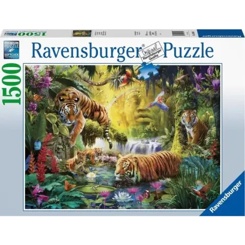 Ravensburger puzzel Idylle bij de waterplaats - Legpuzzel - 1500 stukjes
