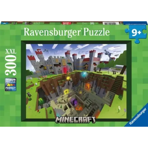 Ravensburger puzzel Minecraft Cutaway - Legpuzzel - 300XXL stukjes