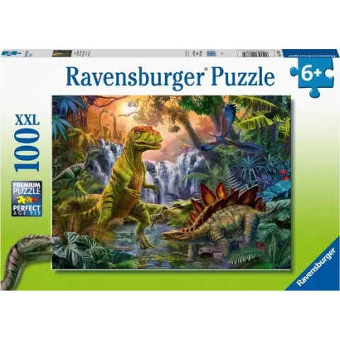 Ravensburger puzzel Oase van dinosauriërs - Legpuzzel - 100 stukjes