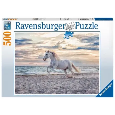 Ravensburger puzzel Paard op het strand 500 stukjes - Legpuzzel - 500 stukjes