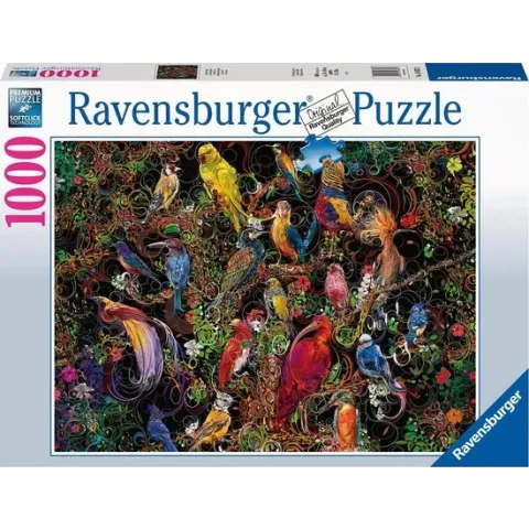 Ravensburger puzzel Schitterende vogels - Legpuzzel - 1000 stukjes