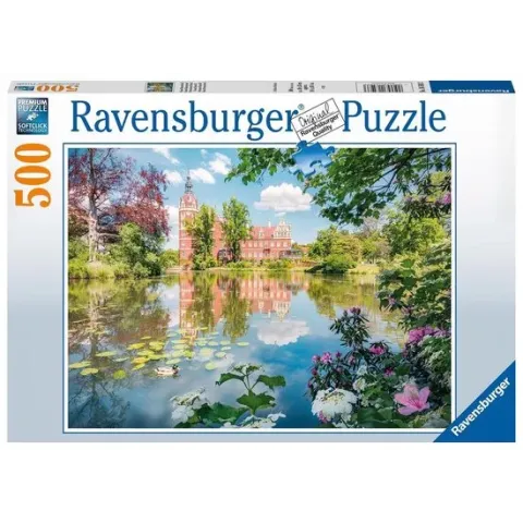 Ravensburger puzzel Sprookjesachtig slot Muskau - Legpuzzel - 500 stukjes
