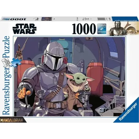 Ravensburger puzzel The Mandalorian - Legpuzzel - 1000 stukjes