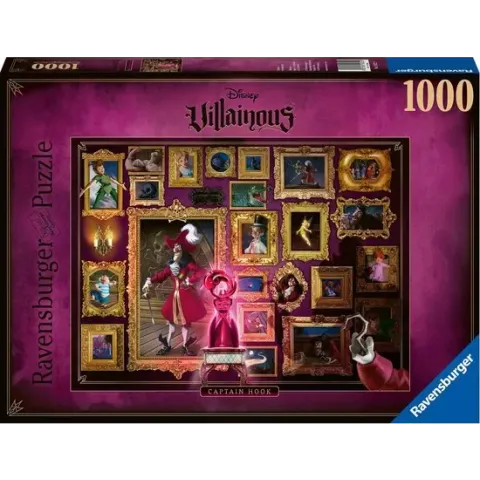 Ravensburger puzzel Villainous Captain Hook - Legpuzzel - 1000 stukjes