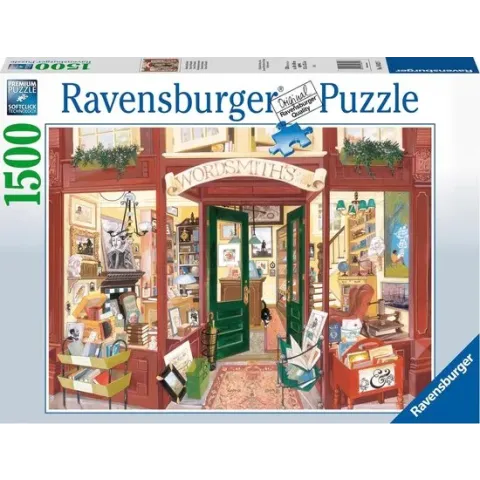 Ravensburger puzzel Wordsmith's Bookshop - Legpuzzel - 1500 stukjes