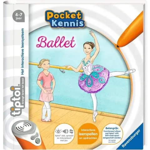 Ravensburger tiptoi® Pocket Boek Ballet