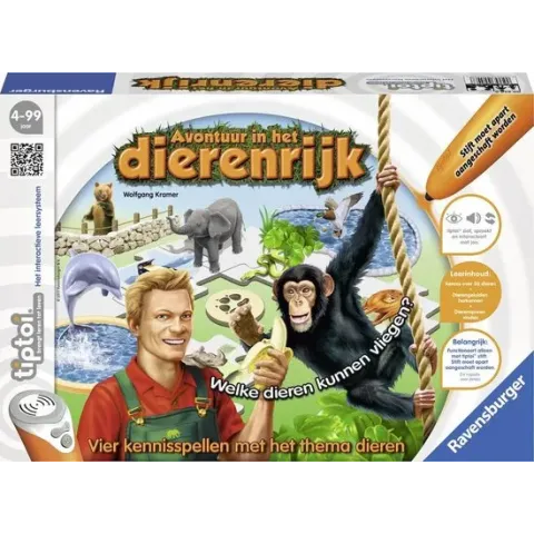 Ravensburger tiptoi® spel Avontuur in het Dierenrijk