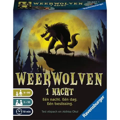 Ravensburger Weerwolven 1 Nacht - pocketspel