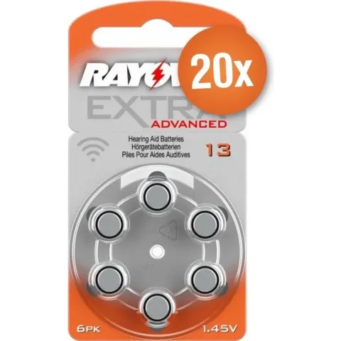 Rayovac 13 extra advanced - 120 stuks