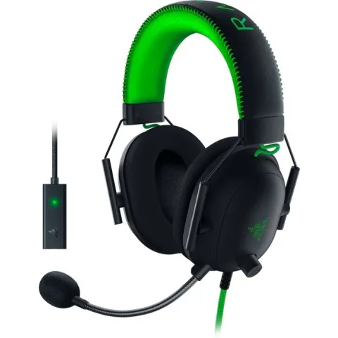 Razer Blackshark V2 Gaming Headset + USB Mic Versterker - SE - Zwart